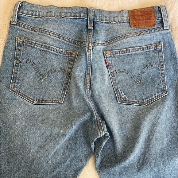 EUC Levi’s Distressed 501S 29x30 11” rise - Picture 7 of 7